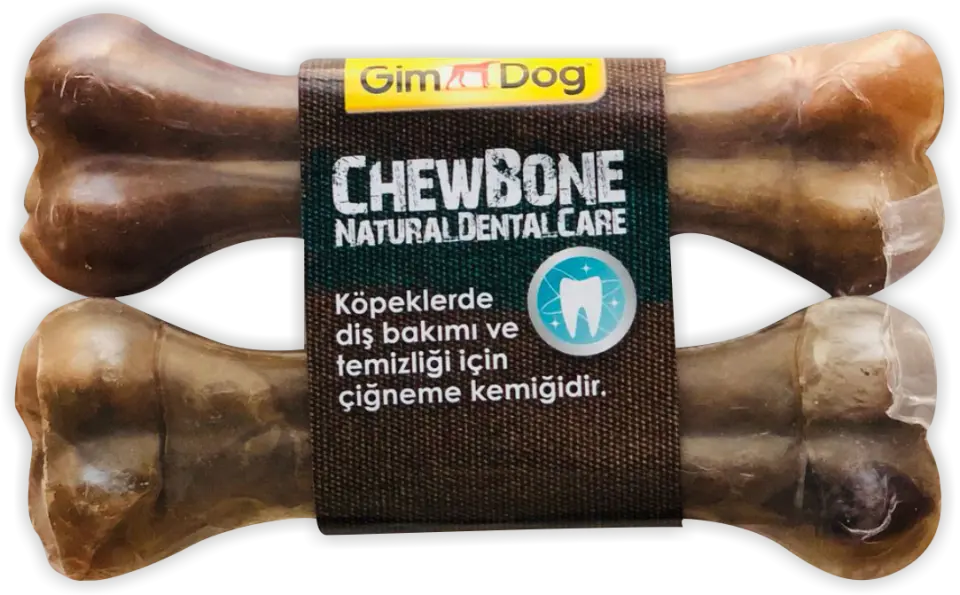 GimDog Mordimi Press Kemik 5,5'' - 14cm - 2li Naturel 120 Gr.