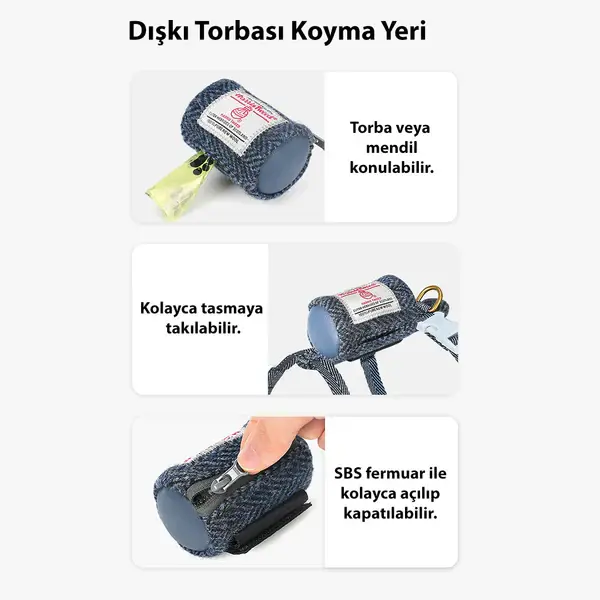Yünlü Chili Göğüs Tasması Seti