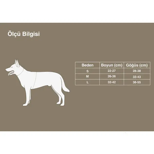 Yünlü Pepper Göğüs Tasması Seti True Love