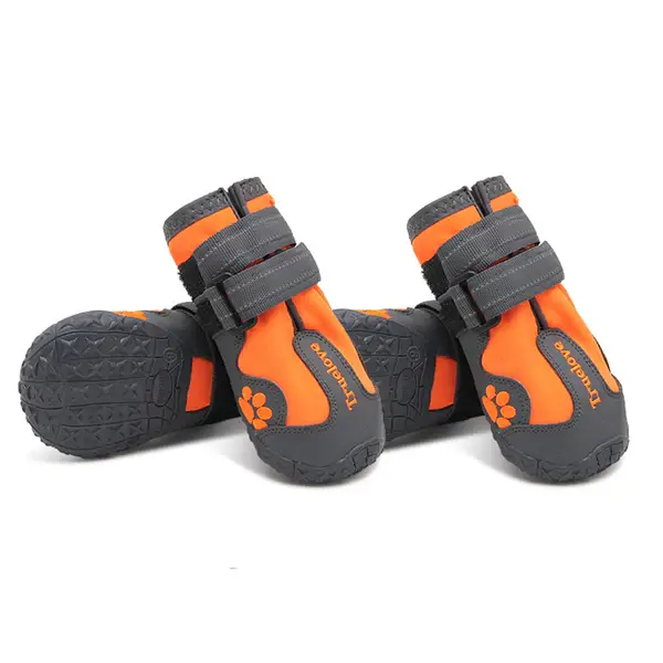 Turuncu Köpek Ayakkabısı Suya Dayanıklı, Nefes Alabilen -True Love