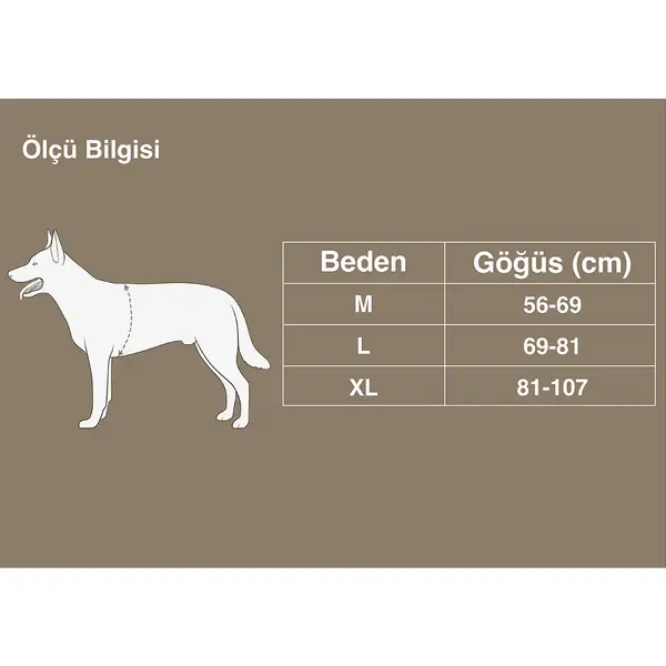 Tactical Asker Yeşili Köpek Göğüs Tasması