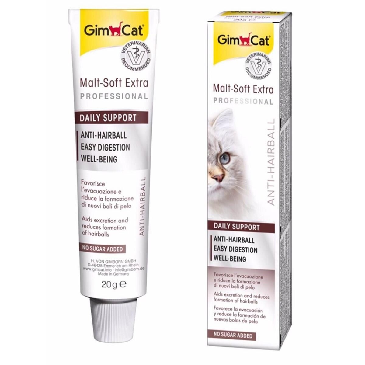 GIMCAT KEDİ MACUNU MALT SOFT EXTRA 20GR.