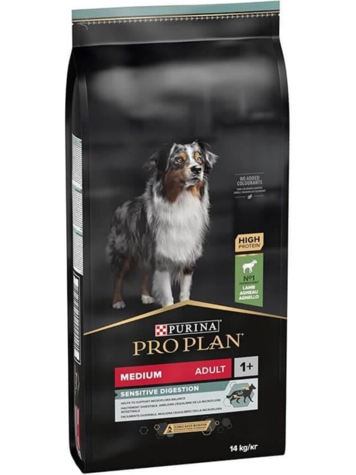PRO PLAN KÖPEK MEDIUM KUZU ETLİ ORTA IRK YETİŞKİN MAMASI 14kg (PRO PLAN KÖPEK ADULT LAMB 14 Kg)