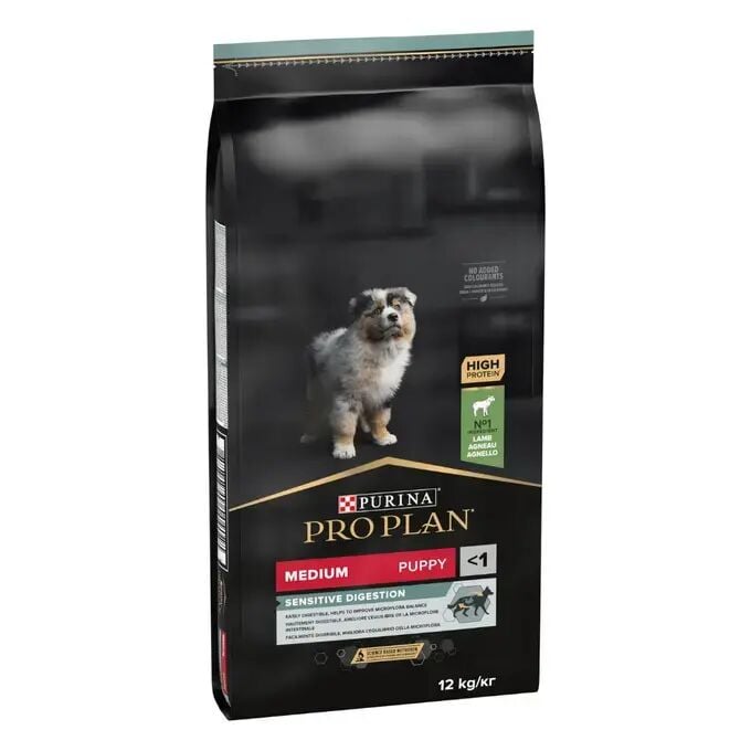 PRO PLAN YAVRU KÖPEK SENSITIVE KUZU ETLİ 12 KG (PRO PLAN KÖPEK PUPPY SENSITIVE LAMB 12Kg)