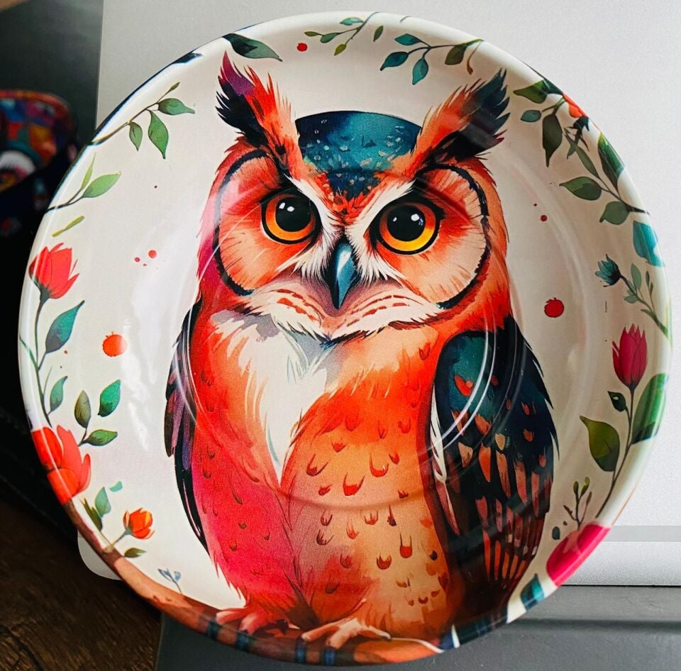 HAYVAN FİGÜRLÜ METAL 6'LI KASE