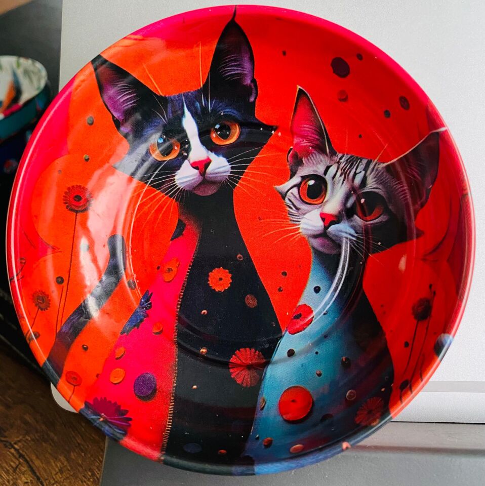 HAYVAN FİGÜRLÜ METAL 6'LI KASE